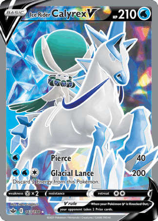 Ice Rider Calyrex V - Chilling Reign