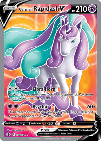 Galarian Rapidash V - Chilling Reign