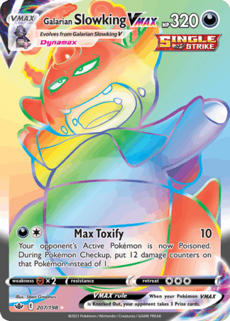 Galarian Slowking VMAX - Chilling Reign
