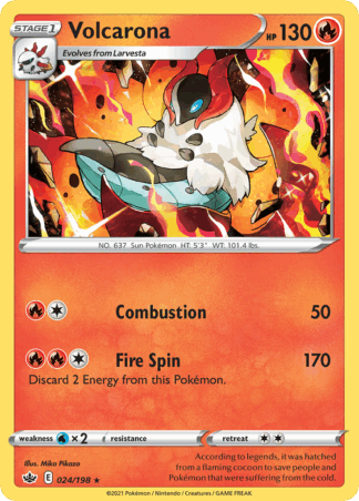 Volcarona Reverse - Chilling Reign