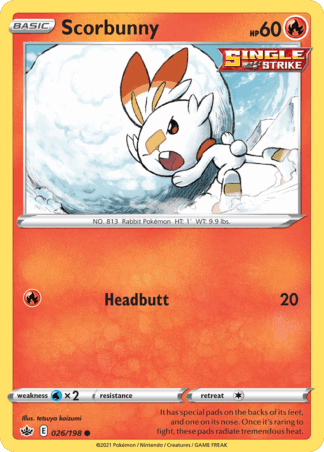 Scorbunny Reverse - Chilling Reign