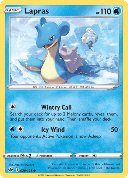 Lapras Reverse - Chilling Reign