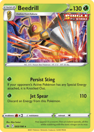 Beedrill - Chilling Reign
