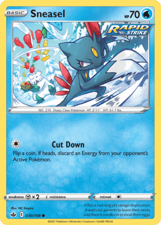Sneasel Reverse - Chilling Reign