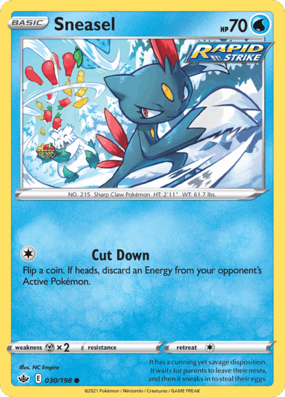 Sneasel Reverse - Chilling Reign