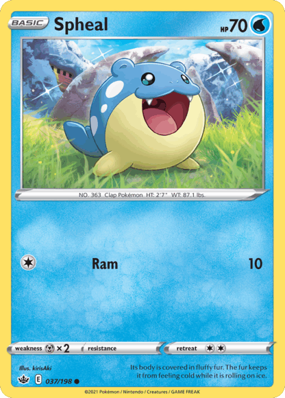 Spheal Reverse - Chilling Reign
