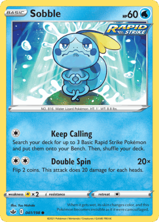 Sobble Reverse - Chilling Reign
