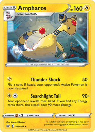 Ampharos Reverse - Chilling Reign