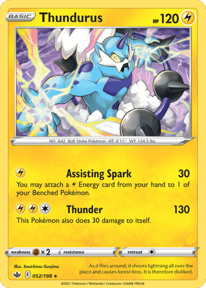 Thundurus Reverse - Chilling Reign