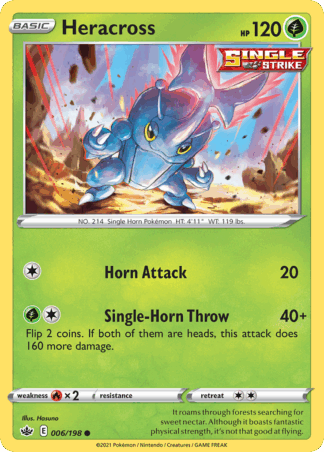 Heracross Reverse - Chilling Reign