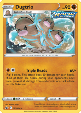 Dugtrio Reverse - Chilling Reign
