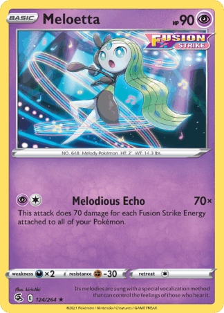 Meloetta Reverse - Fusion Strike