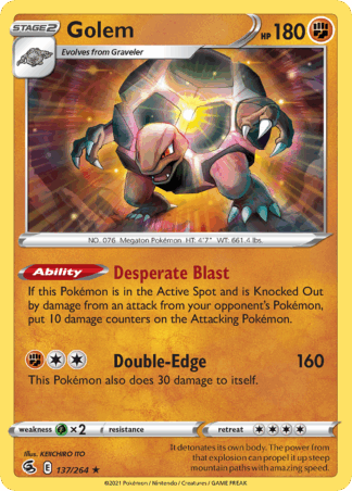 Golem Reverse - Fusion Strike