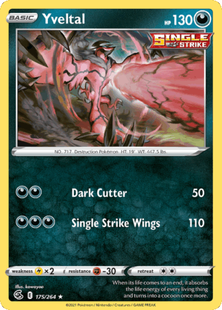 Yveltal Reverse - Fusion Strike
