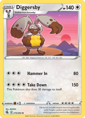 Diggersby Reverse - Fusion Strike