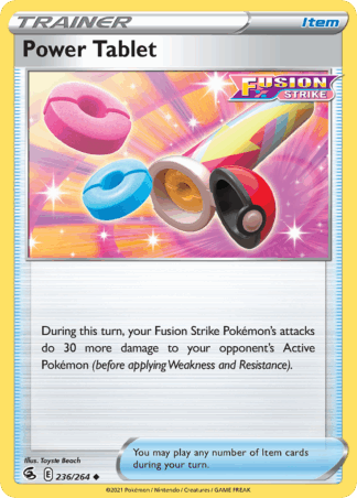 Power Tablet Reverse - Fusion Strike