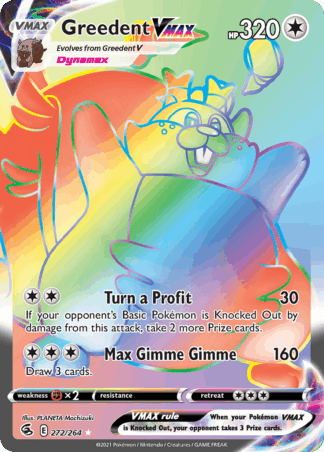 Greedent VMAX - Fusion Strike