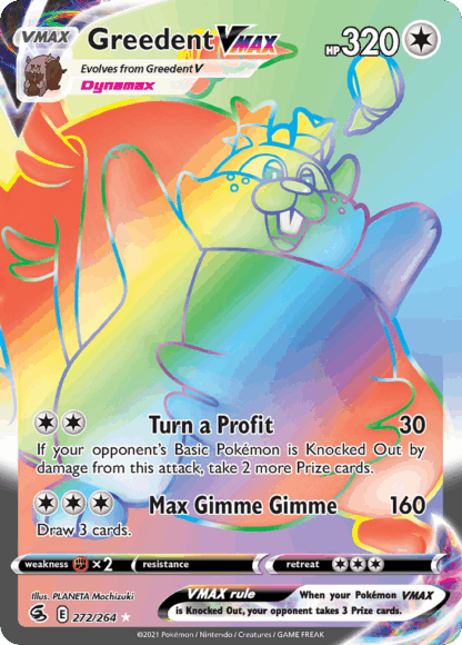 Greedent VMAX - Fusion Strike