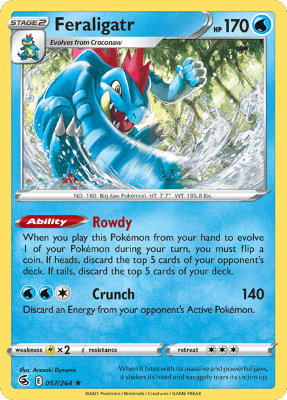 Feraligatr - Fusion Strike