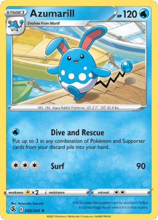 Azumarill Reverse - Fusion Strike