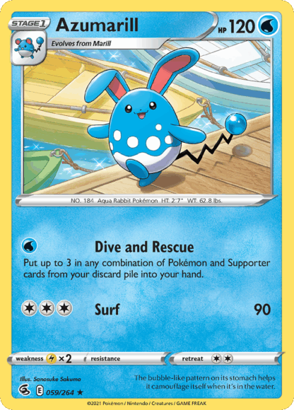 Azumarill Reverse - Fusion Strike
