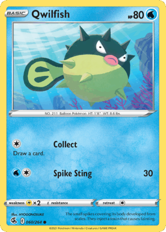 Qwilfish Reverse - Fusion Strike