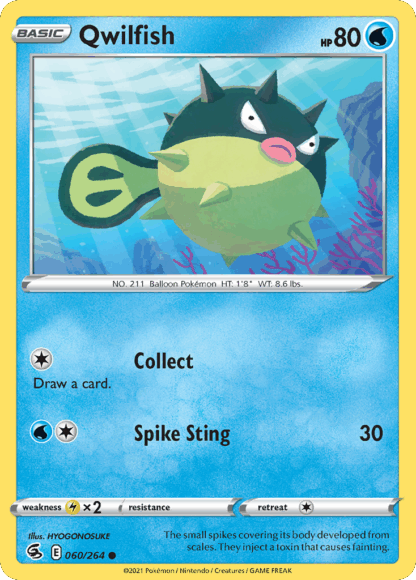 Qwilfish Reverse - Fusion Strike