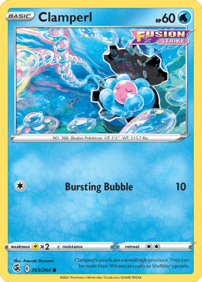 Clamperl Reverse - Fusion Strike
