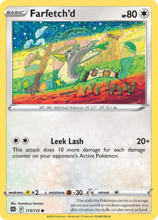 Farfetch'd Reverse - Brilliant Stars