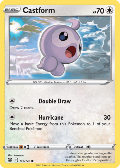 Castform Reverse - Brilliant Stars