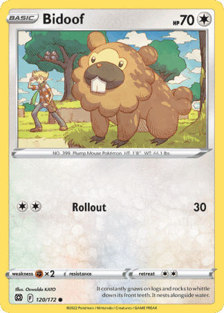Bidoof Reverse - Brilliant Stars