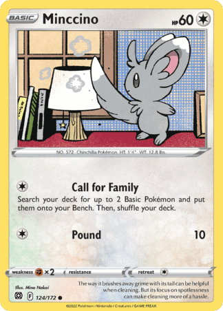 Minccino Reverse - Brilliant Stars
