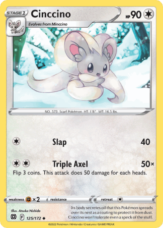 Cinccino Reverse - Brilliant Stars