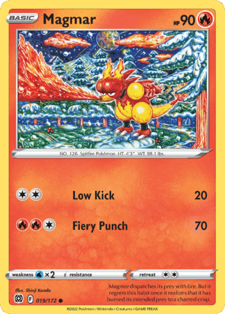 Magmar Reverse - Brilliant Stars