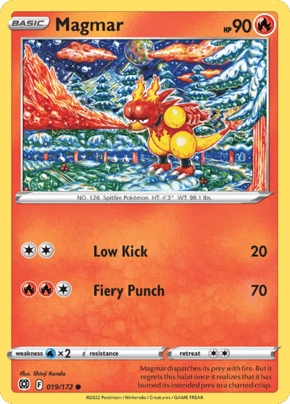 Magmar Reverse - Brilliant Stars