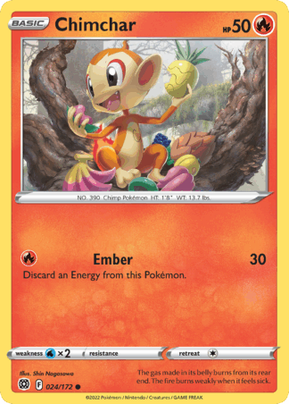 Chimchar Reverse - Brilliant Stars