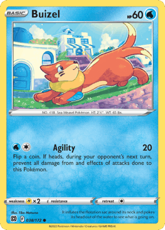 Buizel Reverse - Brilliant Stars