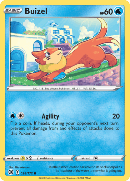 Buizel Reverse - Brilliant Stars