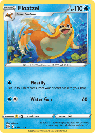 Floatzel Reverse - Brilliant Stars