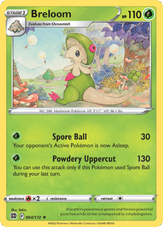 Breloom Reverse - Brilliant Stars