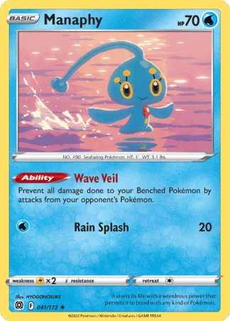 Manaphy Reverse - Brilliant Stars