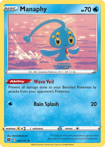 Manaphy Reverse - Brilliant Stars