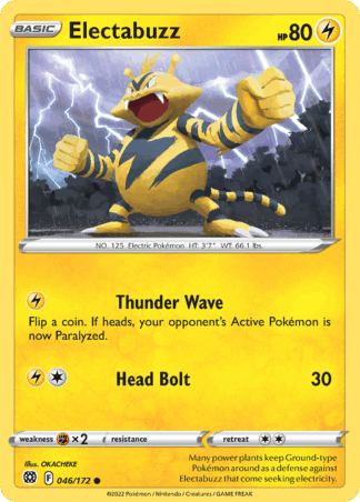 Electabuzz Reverse - Brilliant Stars
