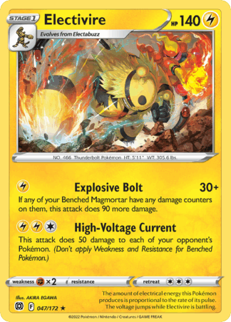 Electivire Reverse - Brilliant Stars