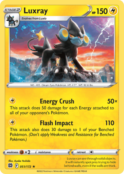 Luxray Reverse - Brilliant Stars