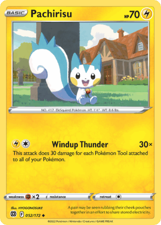 Pachirisu Reverse - Brilliant Stars