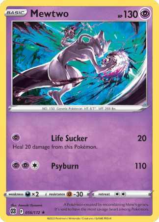 Mewtwo Reverse - Brilliant Stars