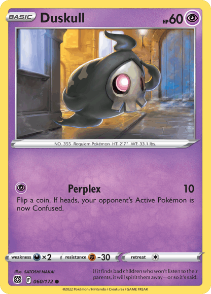 Duskull Reverse - Brilliant Stars