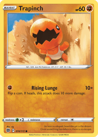 Trapinch Reverse - Brilliant Stars