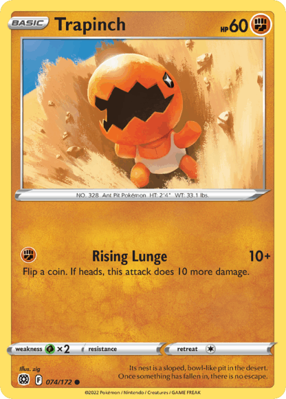 Trapinch Reverse - Brilliant Stars